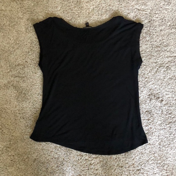 Express Beautiful black blouse with stones - Picture 3 of 4